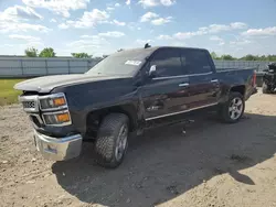 Salvage trucks for sale at Houston, TX auction: 2015 Chevrolet Silverado K1500 LTZ