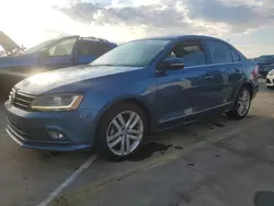 Volkswagen salvage cars for sale: 2017 Volkswagen Jetta SEL