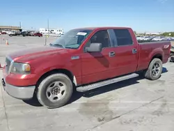 Salvage trucks for sale at Grand Prairie, TX auction: 2007 Ford F150 Supercrew