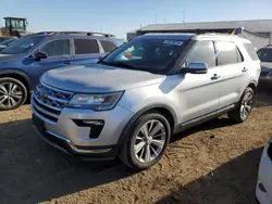 Salvage cars for sale at Brighton, CO auction: 2019 Ford Explorer Limited