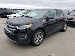 Ford salvage cars for sale: 2017 Ford Edge Titanium