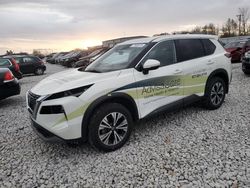 Salvage cars for sale at Wayland, MI auction: 2021 Nissan Rogue SV