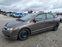 Salvage cars for sale at West Warren, MA auction: 2011 Honda Civic LX