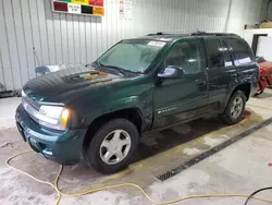 Salvage cars for sale at York Haven, PA auction: 2002 Chevrolet Trailblazer