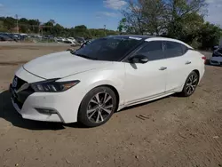 Nissan salvage cars for sale: 2018 Nissan Maxima 3.5S