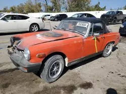 Salvage cars for sale at Bridgeton, MO auction: 1978 MG Midget