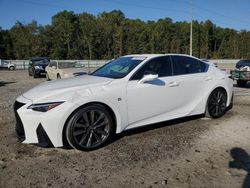 Salvage cars for sale at Savannah, GA auction: 2024 Lexus IS 350 F Sport Design