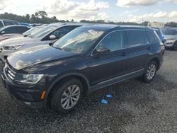 Salvage cars for sale at Riverview, FL auction: 2019 Volkswagen Tiguan SE