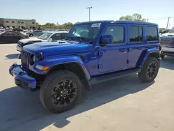 Jeep salvage cars for sale: 2020 Jeep Wrangler Unlimited Sahara