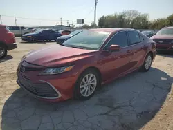 Salvage cars for sale from Copart Oklahoma City, OK: 2022 Toyota Camry LE