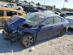 Salvage cars for sale at Montgomery, AL auction: 2021 KIA Forte FE