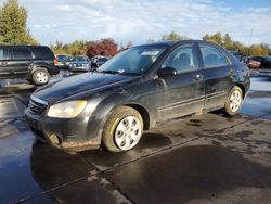 Salvage cars for sale at Woodburn, OR auction: 2006 KIA Spectra LX