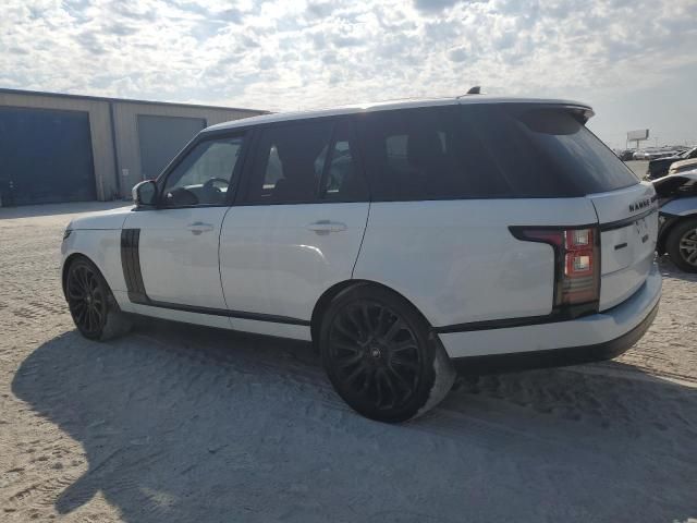 2016 Land Rover Range Rover Supercharged