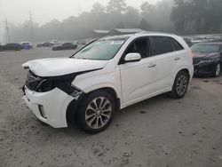 Salvage cars for sale at Savannah, GA auction: 2014 KIA Sorento SX