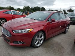 Flood-damaged cars for sale at auction: 2016 Ford Fusion SE