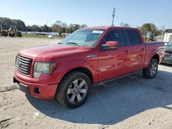 Salvage cars for sale at Augusta, GA auction: 2012 Ford F150 Supercrew