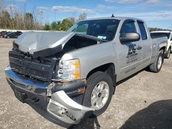 Salvage trucks for sale at Leroy, NY auction: 2011 Chevrolet Silverado K1500 LT