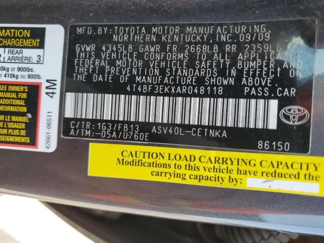 2010 Toyota Camry Base