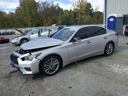 Infiniti salvage cars for sale: 2018 Infiniti Q50 Luxe