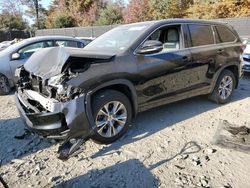 Toyota salvage cars for sale: 2015 Toyota Highlander XLE