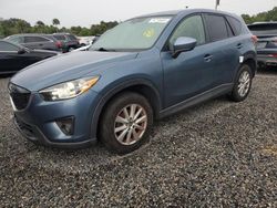 Salvage cars for sale at Riverview, FL auction: 2015 Mazda CX-5 Touring