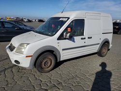 Salvage trucks for sale at Martinez, CA auction: 2010 Ford Transit Connect XLT