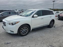 Salvage cars for sale at Indianapolis, IN auction: 2014 Infiniti QX60