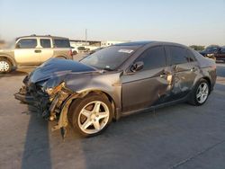 Salvage cars for sale at Grand Prairie, TX auction: 2005 Acura TL