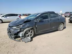 Chevrolet Cruze lt salvage cars for sale: 2017 Chevrolet Cruze LT