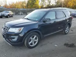 Ford Explorer xlt salvage cars for sale: 2017 Ford Explorer XLT