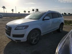 Salvage cars for sale from Copart Arcadia, FL: 2015 Audi Q7 Premium Plus