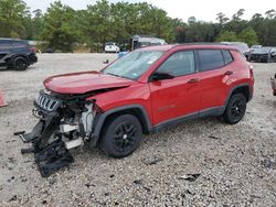 Jeep salvage cars for sale: 2018 Jeep Compass Sport