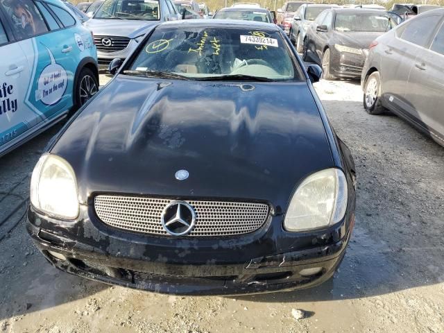 2001 Mercedes-Benz SLK 320