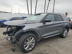 Salvage cars for sale at Van Nuys, CA auction: 2022 Ford Explorer Limited