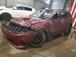 Jeep salvage cars for sale: 2018 Jeep Grand Cherokee Trackhawk