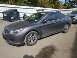 Salvage cars for sale at Center Rutland, VT auction: 2014 Honda Accord LX