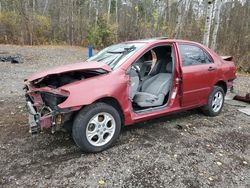 Salvage cars for sale at Cookstown, ON auction: 2007 Toyota Corolla CE