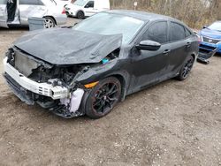 Salvage cars for sale at Cookstown, ON auction: 2018 Honda Civic SI