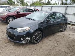 Salvage cars for sale at Riverview, FL auction: 2015 Toyota Corolla L