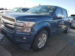 Flood-damaged cars for sale at auction: 2018 Ford F150 Supercrew