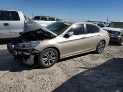 Salvage cars for sale at Tucson, AZ auction: 2014 Honda Accord LX