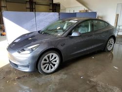 Tesla Model 3 salvage cars for sale: 2022 Tesla Model 3