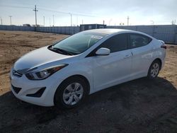 Salvage cars for sale at Greenwood, NE auction: 2016 Hyundai Elantra SE