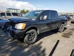 Salvage trucks for sale at Denver, CO auction: 2015 Nissan Titan S