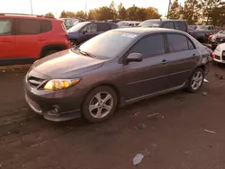 Toyota salvage cars for sale: 2012 Toyota Corolla Base