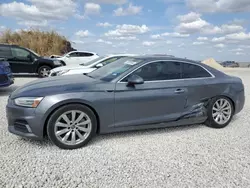 Salvage cars for sale at Temple, TX auction: 2018 Audi A5 Premium