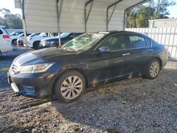 Salvage cars for sale at Augusta, GA auction: 2015 Honda Accord EXL