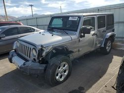 Jeep salvage cars for sale: 2013 Jeep Wrangler Unlimited Sahara