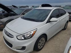 Flood-damaged cars for sale at auction: 2017 Hyundai Accent SE