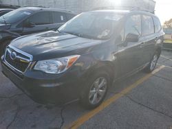 Salvage cars for sale at Chicago Heights, IL auction: 2016 Subaru Forester 2.5I Premium